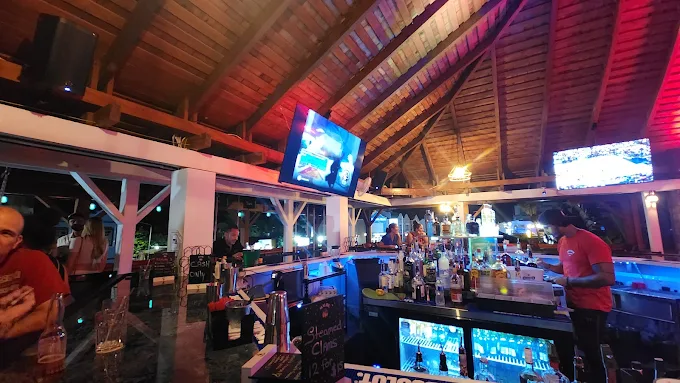 View of the cantina's interior