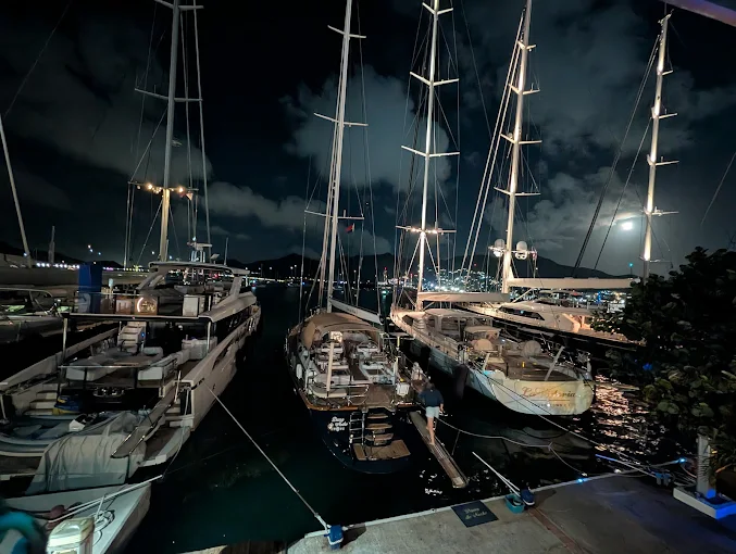 Nighttime atmosphere